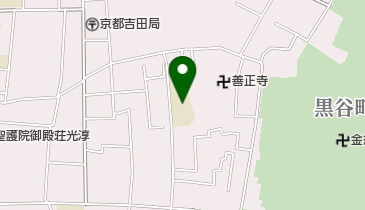 京都市立白河総合支援学校の地図画像