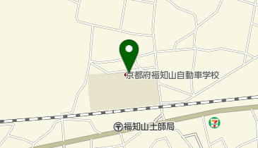 京都府福知山自動車学校の地図画像