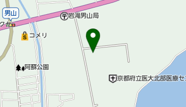 京都府立看護学校の地図画像