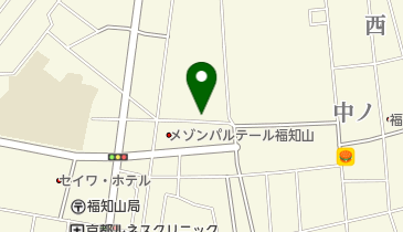 福知山医師会看護高等専修学校の地図画像