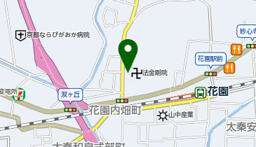 双丘保育園の地図画像