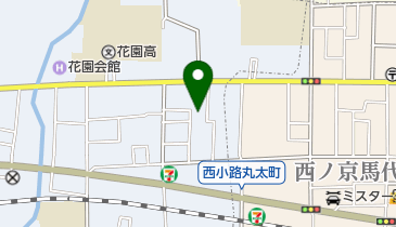 花園保育園の地図画像