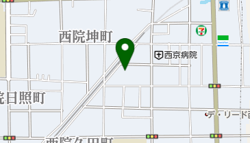 向上社保育園の地図画像