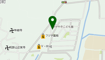 かがやきこども園の地図画像