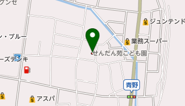 せんだん苑こども園の地図画像