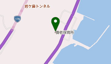 養老保育所の地図画像