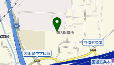 大山崎町立第3保育所の地図画像