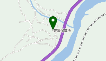 笠置町立笠置保育所の地図画像