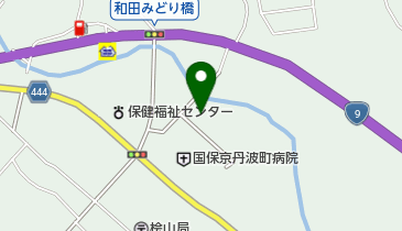 京丹波町立みずほこども園の地図画像