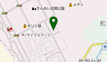 認定こども園歩学園幼稚園の地図画像