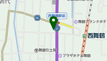 代ゼミサテライン予備校西舞鶴校の地図画像
