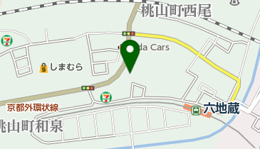 桃山六地蔵住宅博の地図画像