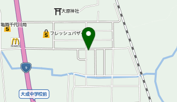 一条工務店亀岡展示場の地図画像