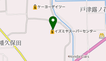 イズミヤスーパーセンター八幡店の地図画像