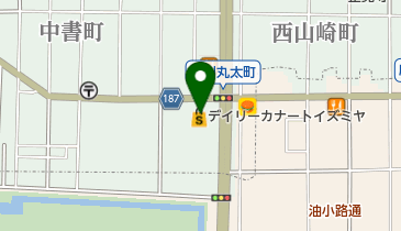 デイリーカナートイズミヤ堀川丸太町店の地図画像