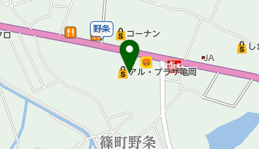 アル・プラザ亀岡の地図画像