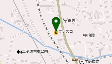 フレスコ木幡店の地図画像