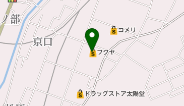 フクヤ宮村店の地図画像
