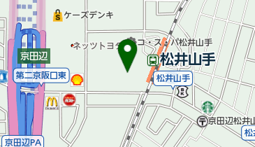 フレスト松井山手店の地図画像