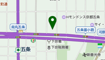 フレスコ五条店の地図画像