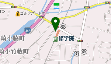 フレスコ修学院店の地図画像