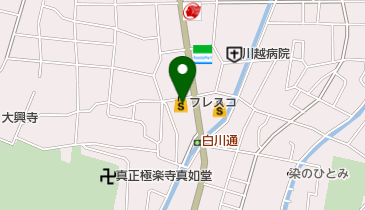 フレスコ白川店の地図画像