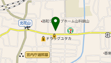 フレスコ北花山店の地図画像