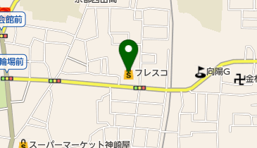 フレスコ向日市店の地図画像