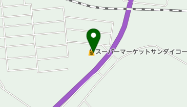 スーパーマーケットサンダイコー下山店の地図画像