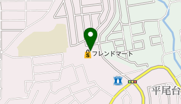 フレンドマート御蔵山店の地図画像