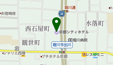生鮮館なかむら堀川店の地図画像