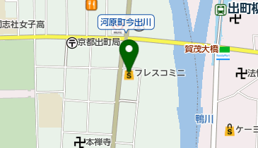 フレスコミニ河原町今出川店の地図画像