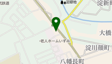 スーパーイワキ淀店の地図画像