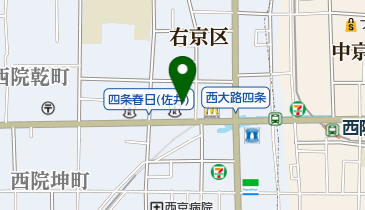 新鮮食品館アイハート西院店の地図画像