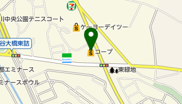 コープらくさいの地図画像