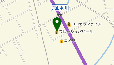 フレッシュバザール峰山パーク店の地図画像
