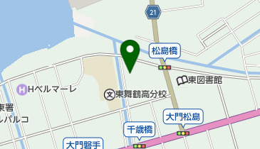 フレッシュバザール舞鶴浮島店の地図画像