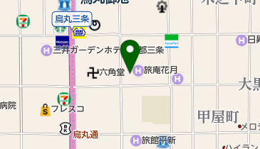 パントリー京都八百一本館店の地図画像
