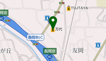 万代長岡京店の地図画像