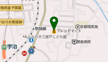 フレンドマート宇治菟道店の地図画像