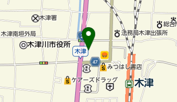 フレスコ木津店の地図画像