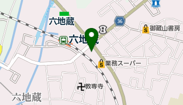 フレスコプチ六地蔵店の地図画像