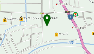 スーパーマツモト大井南店の地図画像