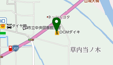 DCM京田辺店の地図画像