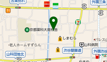 DCM山科店の地図画像