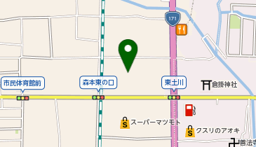 コーナンPRO国道171号向日町店の地図画像