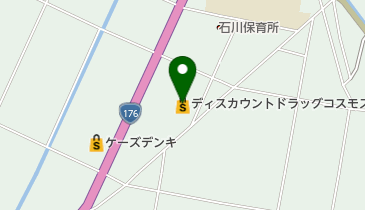 ディスカウントドラッグコスモス与謝野店の地図画像