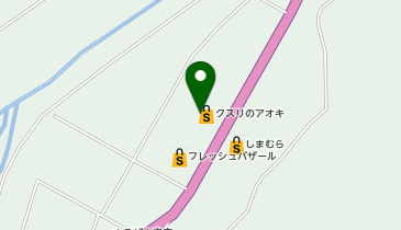 クスリのアオキ与謝野石川店の地図画像
