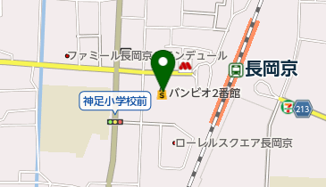 バンビオ2番館の地図画像