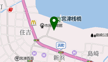 宮津シーサイドマートミップルの地図画像